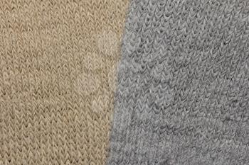 background of knitted fabrics
