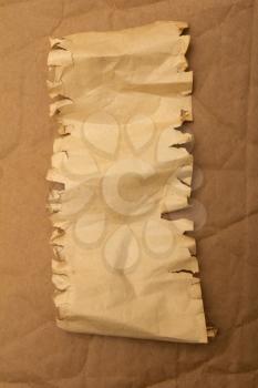 old paper on cardboard fonek