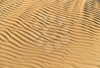 Sand in the desert as a background .