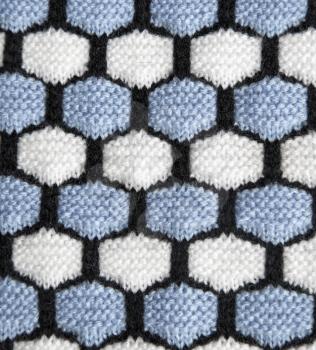 knitted fabric as background