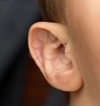 boy's ear