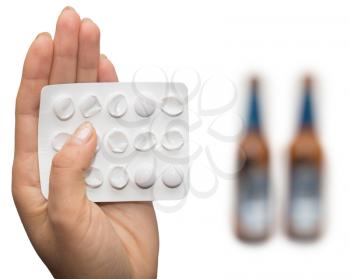 tablets after alcohol beer