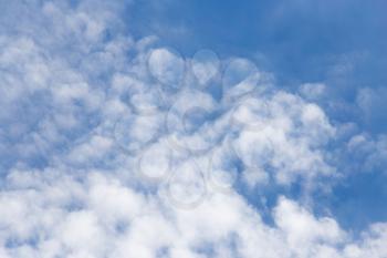 beautiful background of clouds in the sky