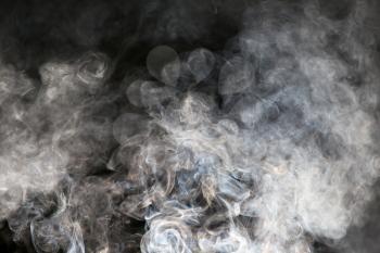 abstract background. smoke on black background