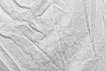 wrinkled white cloth as background