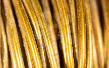 copper wire as a background