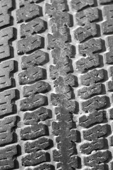 tire tread as background