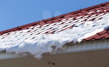 Snow on the roof