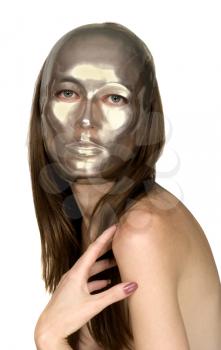 Woman whit venetian mask