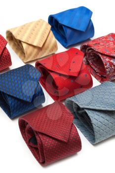Royalty Free Photo of a Bunch of Neckties