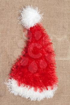Royalty Free Photo of a Red Santa Hat