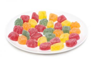 Royalty Free Photo of a Plate of Candy