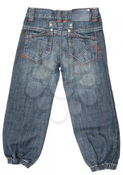 Royalty Free Photo of a Pair of Baby's Jeans