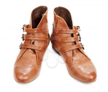 Royalty Free Photo of Brown Leather Shoes