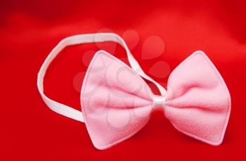 Royalty Free Photo of a Pink Bow