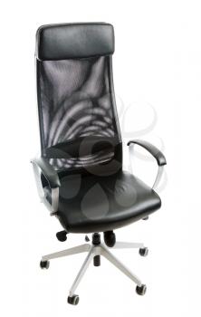 Royalty Free Photo of a Leather Office Chair