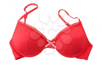 Royalty Free Photo of a Red Bra