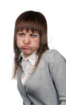 Royalty Free Photo of an Angry Young Woman