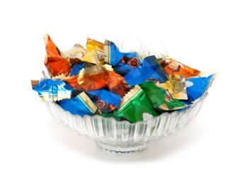 Royalty Free Photo of a Dish of Candy