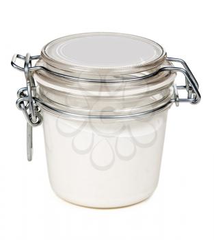 Royalty Free Photo of a Jar of Cream