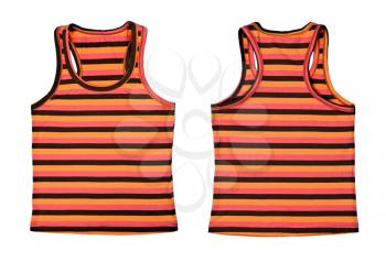 Royalty Free Photo of Striped Tank Tops