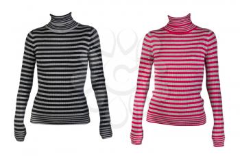 Royalty Free Photo of Striped Tops