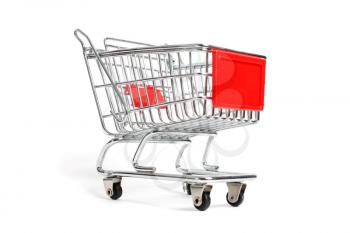 Royalty Free Photo of a Shopping Cart