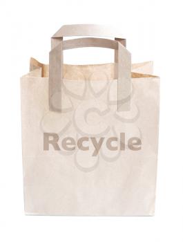 Royalty Free Photo of a Recycled Bag