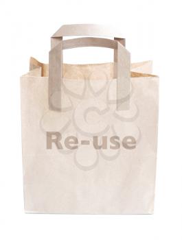 Royalty Free Photo of a Recycled Bag
