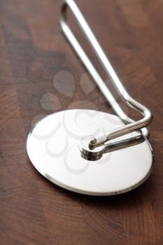 Royalty Free Photo of a Pizza Cutter