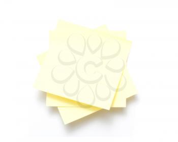 Royalty Free Photo of Yellows Notes