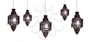 Royalty Free Photo of Moroccan Lamps