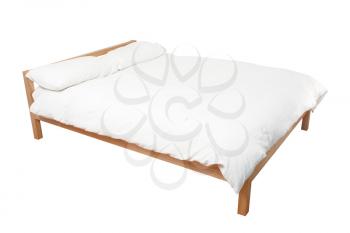 Royalty Free Photo of a Bed