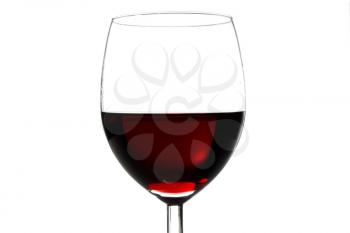 Royalty Free Photo of a Glass of Red Wine