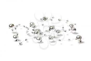 Royalty Free Photo of Silver Beads