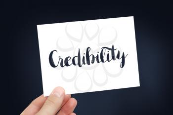 Credibility concept