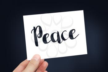 Peace concept
