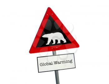 Global warming concept