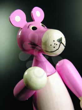 Royalty Free Photo of a Toy Pink Panther