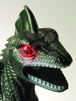 Royalty Free Photo of a Toy Dragon