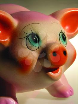Royalty Free Photo of a Pig Figurine
