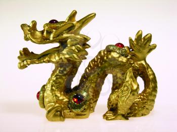 Royalty Free Photo of a Dragon Figurine