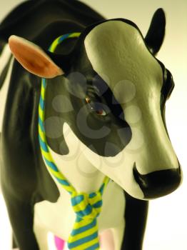 Royalty Free Photo of a Figurine of a Cow