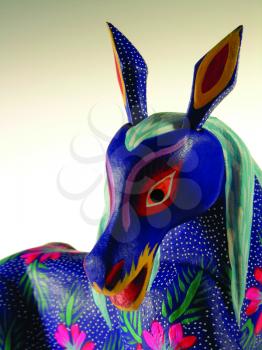 Royalty Free Photo of a Colourful Horse