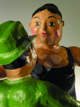 Royalty Free Photo of a Male and Female Figurine