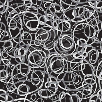 Royalty Free Clipart Image of a Tangled Line Background