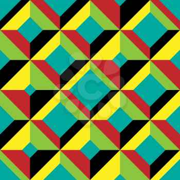 Royalty Free Clipart Image of a Colourful Abstract Background