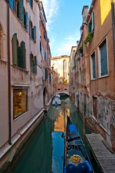 Venice Italy unusual pittoresque view most touristic place in the world still can find some secret hidden spot