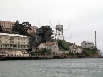 Royalty Free Photo of Alcatraz Island