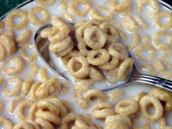 Royalty Free Photo of a Bowl of Cereal